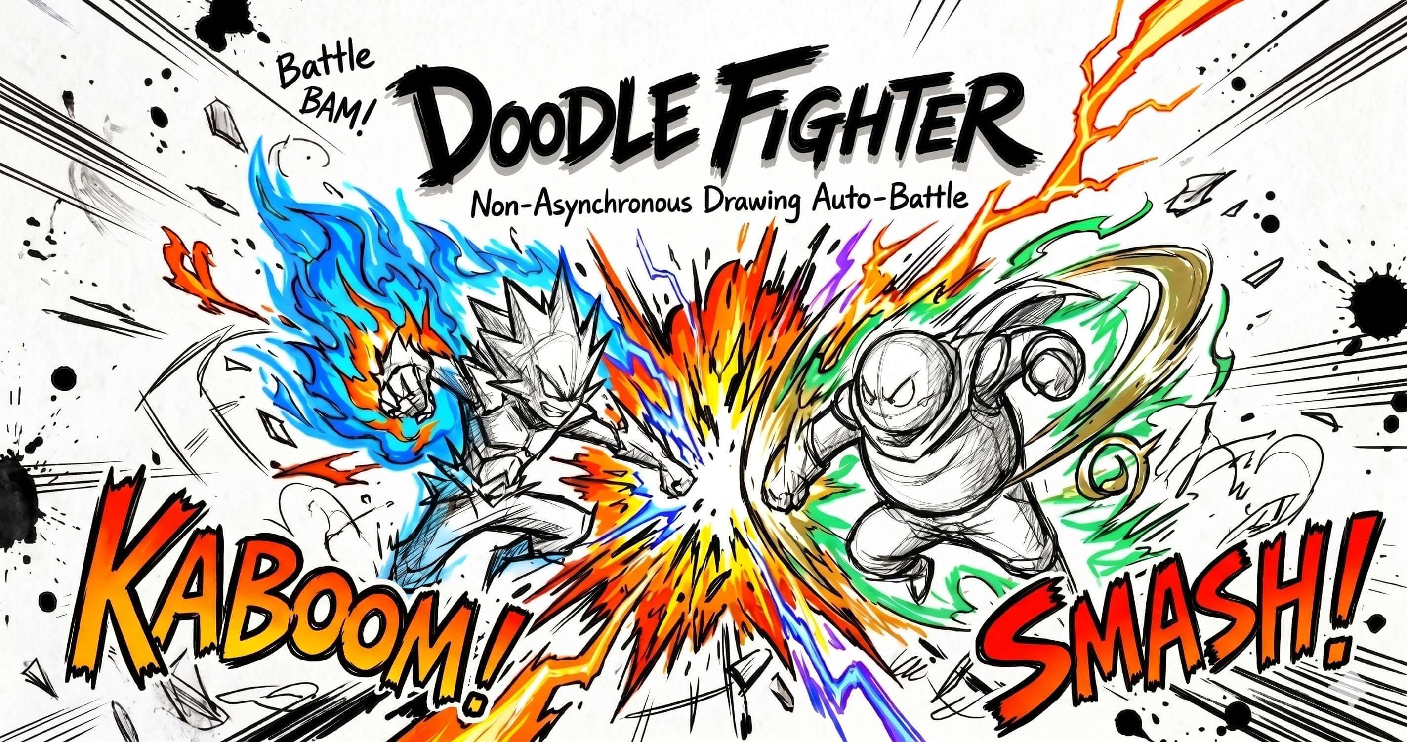 Doodle Fighter ゲームイメージ